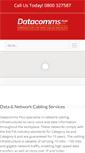 Mobile Screenshot of datacommsplus.co.nz
